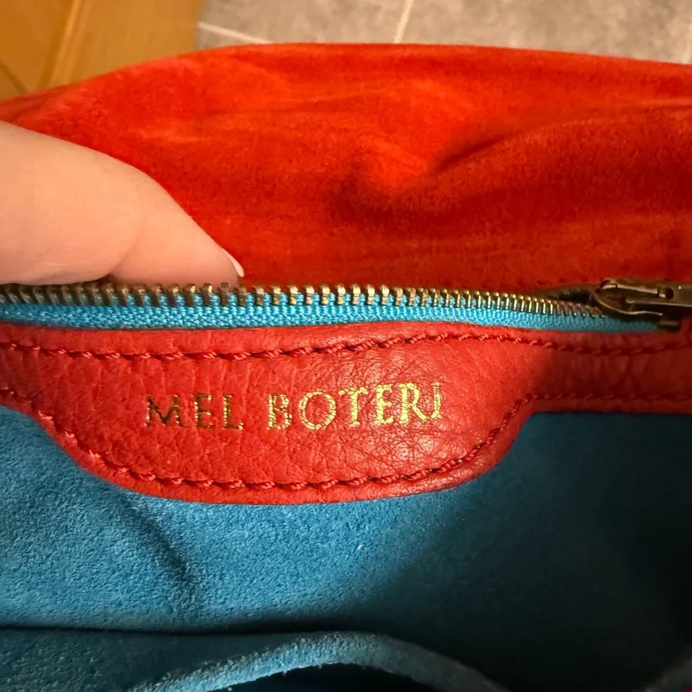 Chic Red Bow suede Women's Shoulder Bag - Picture 14 of 15